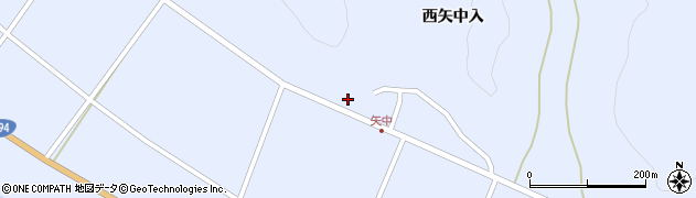 福島県岩瀬郡天栄村牧之内矢中周辺の地図