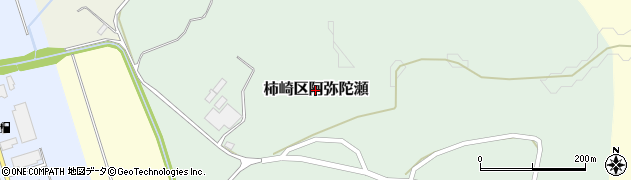 新潟県上越市柿崎区阿弥陀瀬周辺の地図