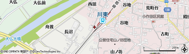 福島県須賀川市小作田西舘76周辺の地図