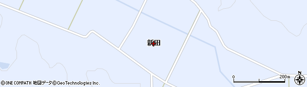 福島県須賀川市桙衝（新田）周辺の地図
