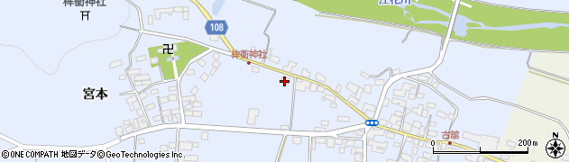 福島県須賀川市桙衝古町周辺の地図