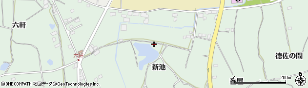 福島県須賀川市和田（新池）周辺の地図