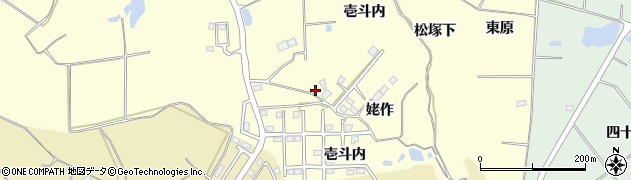 福島県須賀川市松塚（姥作）周辺の地図
