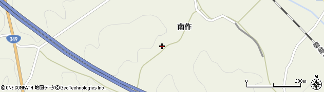 福島県田村郡小野町谷津作南作56周辺の地図