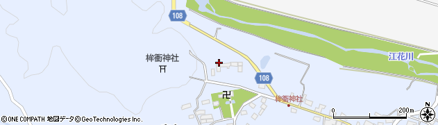 福島県須賀川市桙衝（亀居山）周辺の地図