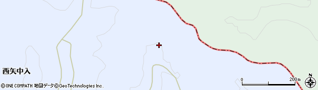 福島県岩瀬郡天栄村牧之内西枇杷ケ入周辺の地図