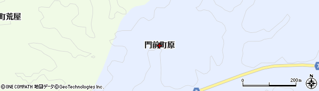 石川県輪島市門前町原周辺の地図