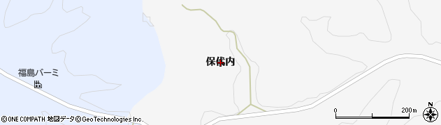 福島県小野町（田村郡）湯沢（保代内）周辺の地図