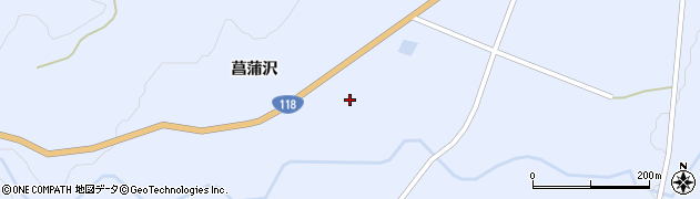 福島県天栄村（岩瀬郡）牧之内（中林）周辺の地図