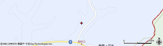 石川県輪島市門前町原ニ周辺の地図