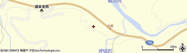 福島県岩瀬郡天栄村田良尾家ノ上周辺の地図