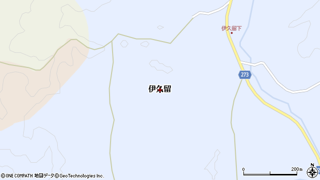 〒927-0003 石川県鳳珠郡穴水町伊久留の地図