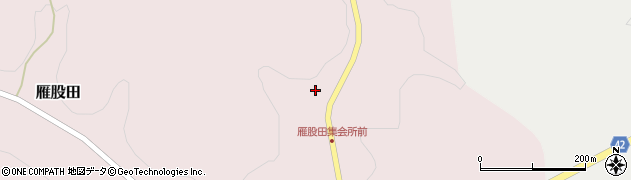 福島県小野町（田村郡）雁股田（関場）周辺の地図
