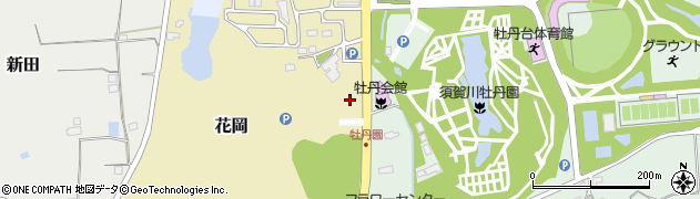 福島県須賀川市花岡34周辺の地図