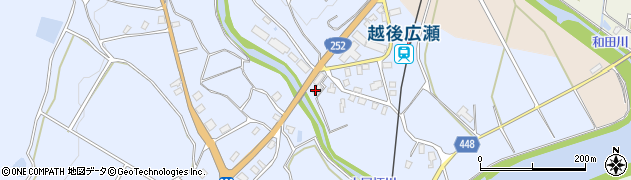株式会社新潟テエス　広瀬駐在所周辺の地図