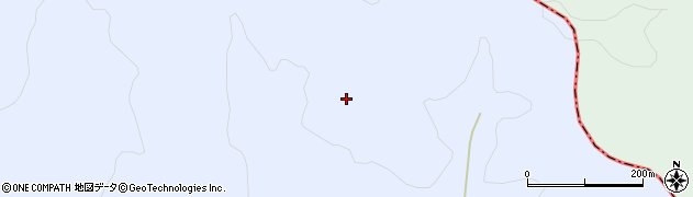 福島県天栄村（岩瀬郡）牧之内（深沢）周辺の地図