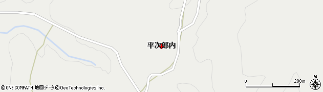 福島県須賀川市小倉（平次郎内）周辺の地図