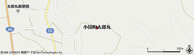 新潟県長岡市小国町太郎丸周辺の地図