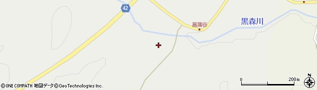 福島県田村郡小野町菖蒲谷菖蒲作2周辺の地図