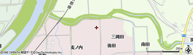 福島県須賀川市小作田三縄田周辺の地図