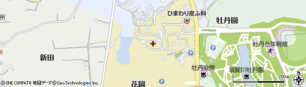 福島県須賀川市花岡11周辺の地図