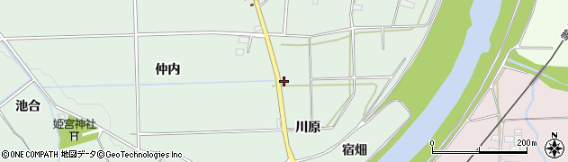 福島県須賀川市和田（川原）周辺の地図