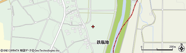 福島県須賀川市稲鉄瓶地周辺の地図
