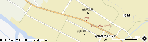 福島県南会津町（南会津郡）片貝（居村下タ）周辺の地図