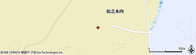 福島県須賀川市小中松之木内周辺の地図