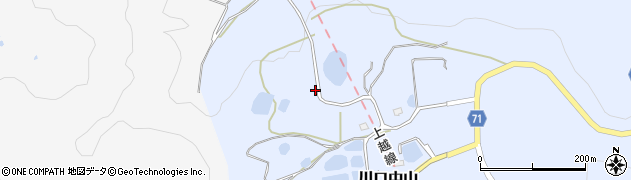 新潟県長岡市川口中山2106周辺の地図