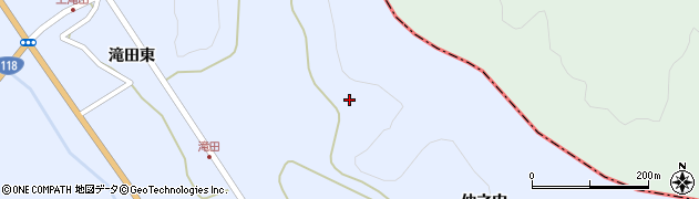 福島県天栄村（岩瀬郡）牧之内（東仙道）周辺の地図