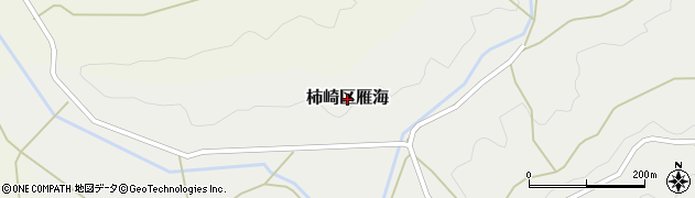 新潟県上越市柿崎区雁海周辺の地図