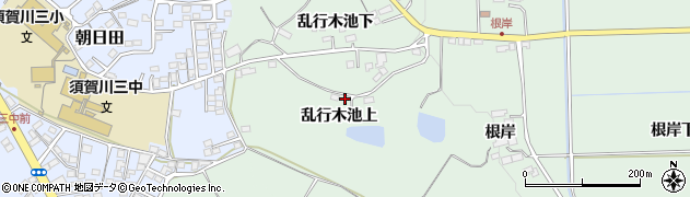 福島県須賀川市和田（乱行木池上）周辺の地図