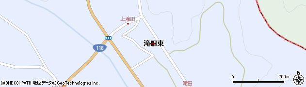 福島県岩瀬郡天栄村牧之内滝田東周辺の地図