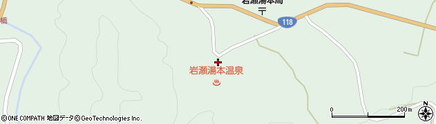 源泉亭　湯口屋周辺の地図