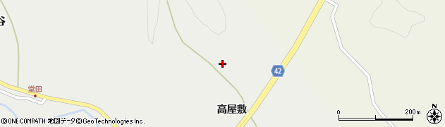 福島県小野町（田村郡）菖蒲谷（柳作）周辺の地図