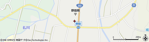 下野田集会場周辺の地図