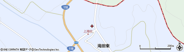 福島県岩瀬郡天栄村牧之内滝田前周辺の地図
