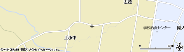 福島県須賀川市小中上小中33周辺の地図