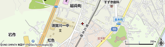 福島県須賀川市稲荷町59周辺の地図