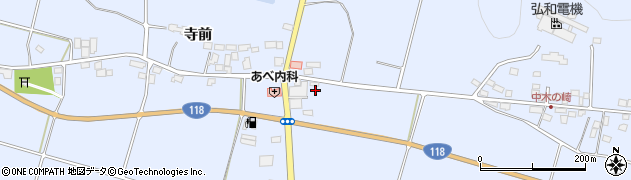 福島県須賀川市木之崎（上之内）周辺の地図