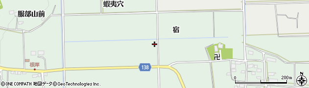 福島県須賀川市和田周辺の地図