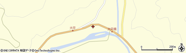 福島県天栄村（岩瀬郡）田良尾（居平）周辺の地図