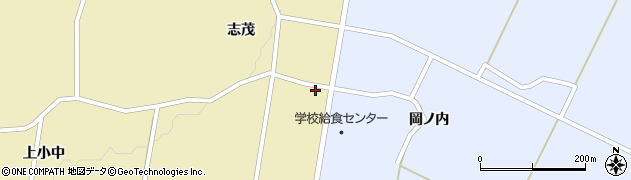 福島県須賀川市小中（下小中）周辺の地図