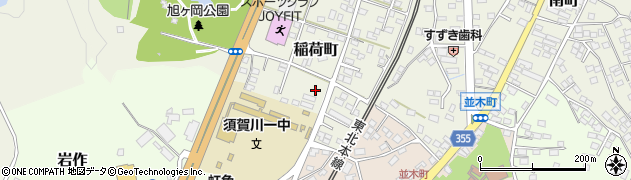 福島県須賀川市稲荷町62周辺の地図