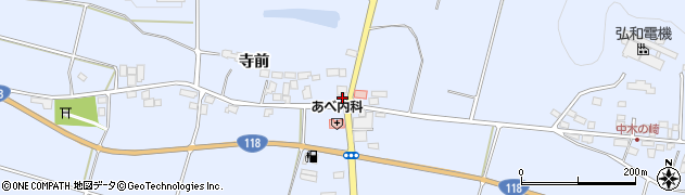 福島県須賀川市木之崎寺前98周辺の地図