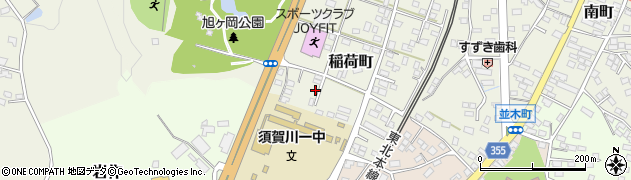 福島県須賀川市稲荷町126周辺の地図