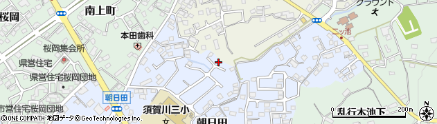 須賀川療術院周辺の地図