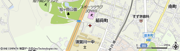 福島県須賀川市稲荷町124周辺の地図
