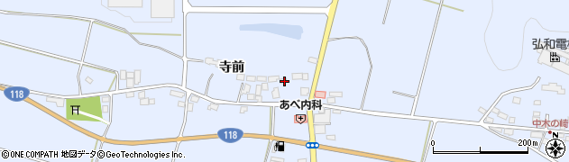 福島県須賀川市木之崎寺前96周辺の地図